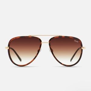 Quay All In Mini Sunglasses (tortoise frame)